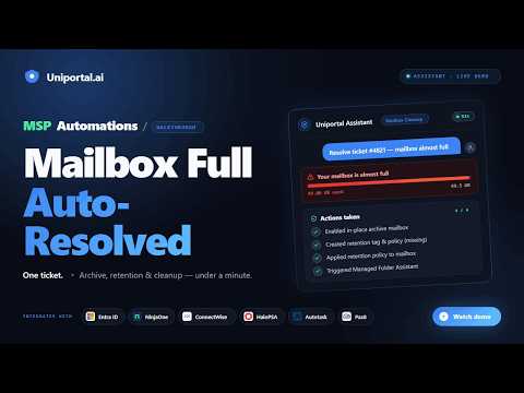 Mailbox storage cleanup demo thumbnail