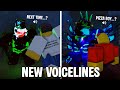 Forsaken NEW CrazyBlox Vs Betrayed 1x1x1x1 Voiceline Comparison