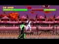 Ultimate Mortal Kombat 2 TE Gameplay Reptile Very Hard