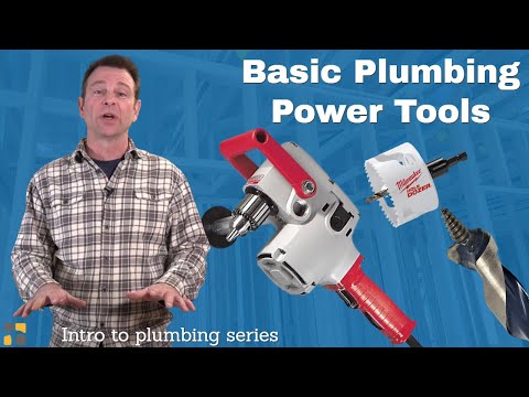 Let's learn about a couple of plumbing power tools - Plumbing Power Tools