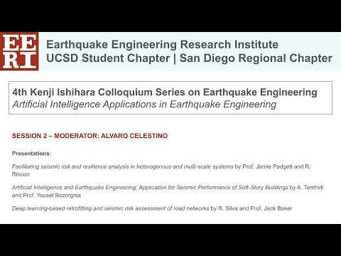 Artificial Intelligence Applications in Earthquake Engineering, Session 2 (4th Ishihara Colloquium)