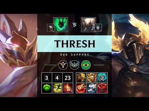 Thresh Support vs Pantheon - BR Challenger Patch 25.06