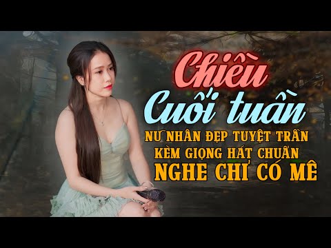 LK CHIỀU CUỐI TUẦN | Huỳnh Gấm Xinh Đẹp Kèm Theo Giọng Ca Tuyệt Trần Nghe Xong Chỉ Có Mê