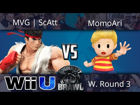 Gwinnett Brawl October 2017 - MVG | ScAtt (Ryu) vs MomoAri (Lucas) - Smash 4 W. Round 3