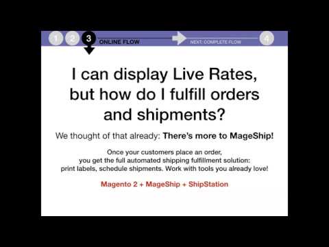 Learn How MageShip Magento Plugin Offers Customers Live Rates (Webinar)