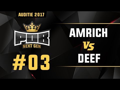 03. AmRich vs Deef - Punchoutbattles Audities 2017