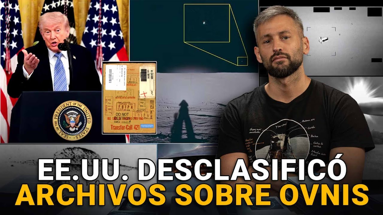 ESTO ES DE LOCOS!!! EE.UU. DESCLASIFICA ARCHIVOS SOBRE OVNIS