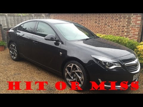 Hire Car Hit or Miss - Vauxhall Insignia SRi