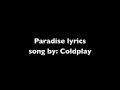 Paradise - One Republic Lyrics 