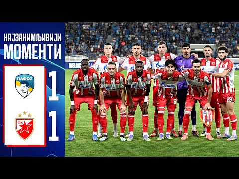 FC Pafos 1-1 FK Crvena Zvezda Belgrad