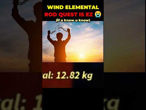 WIND ELEMENTAL ROD QUEST IS EZ 😼 (ima pro gambler) #fisch #roblox #robloxshorts #gaming #robloxmemes