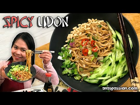 15-Minute Spicy Dried Udon Noodles | The Easiest Udon Recipe