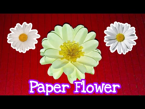 Easy Simple DIY Paper Flower Making || Origami || Paper Craft || Paper Decoration || Syeda Oishi