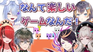 あえてPICO PARK地獄に飛び込んでしまうEN＆JPコラボ【エリーラ ペンドラ、ペトラ グリン、レイン・パターソン、遠藤霊夢、闇ノシュウ、アイク・イーヴランド】【にじさんじ切り抜き】