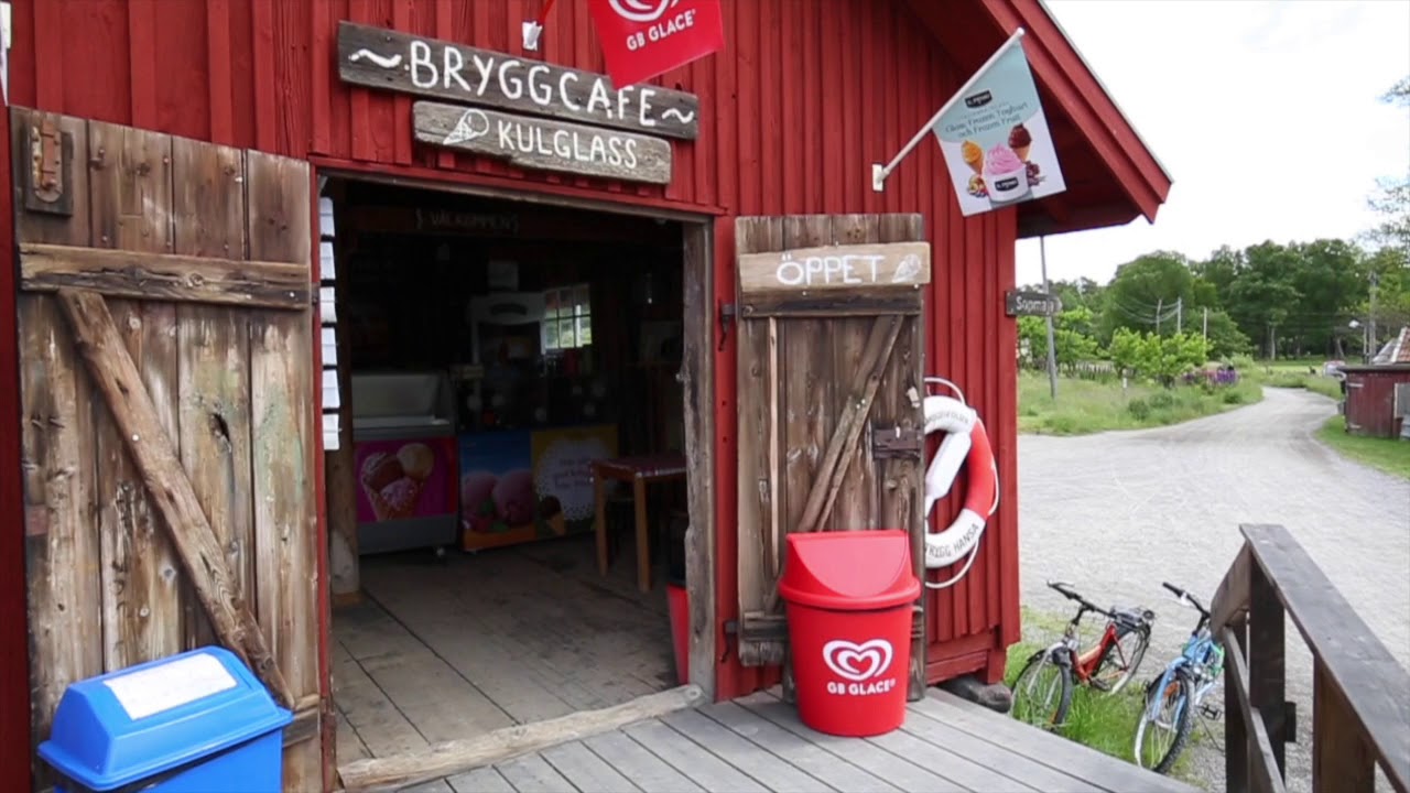 Flygfilm över Bull-August på Arholma
