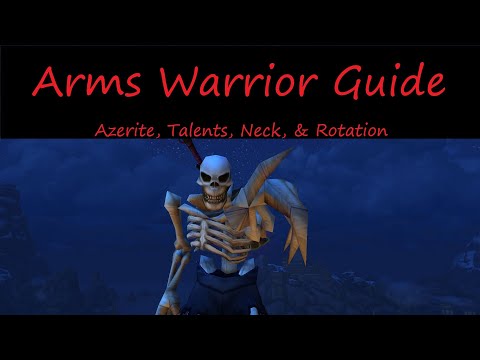 Quick Basic Arms Warrior Guide Shadowlands BFA Prepatch