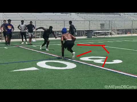 When Should I Turn Out of My Back Pedal | How to Play Defensive Back