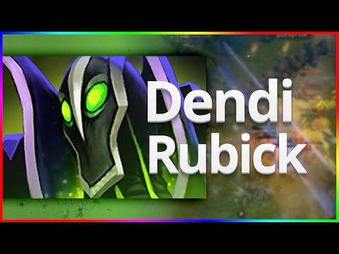 Dendi Playing Rubick - Dota 2 [Highlights] Big spells