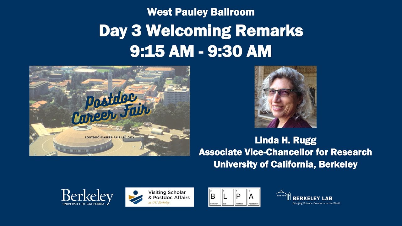 BERKELEY LAB - UC BERKELEY POSTDOC CAREER FAIR 2022