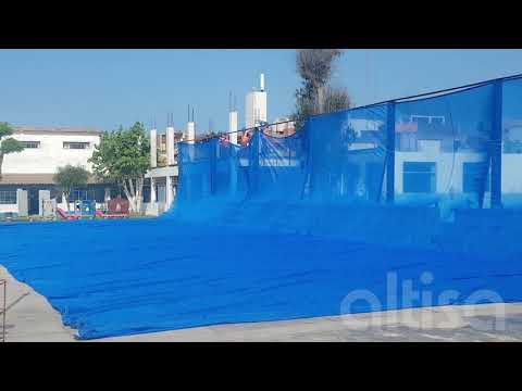 Toldo de malla raschel 90% sombra