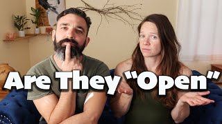 How can you tell when a couple is in an open relationship?