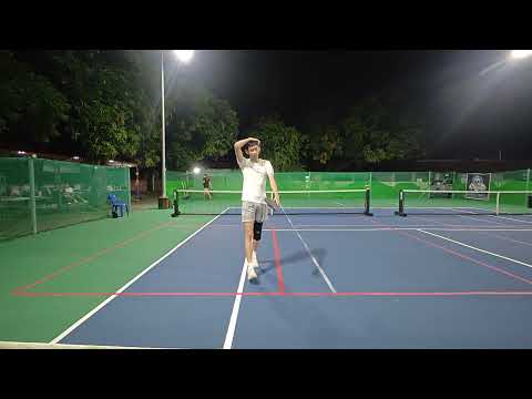 Mik (Black) vs Hoki (White) Pickleball Singles Match