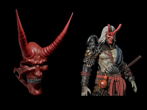 Blender 3.6 Game ready character tutorial part 2 (mask)