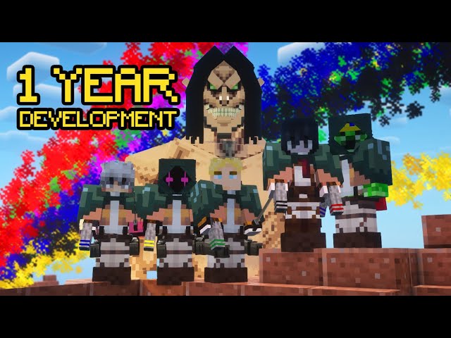 NEW ATTACK ON TITAN MOD!!!  Minecraft [Shingeki no Kyojin