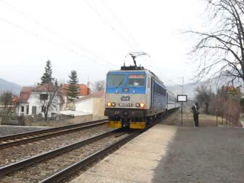 Průjezd vlaku R 888 - Libochovany