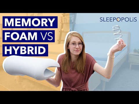 Memory Foam Vs Hybrid Mattress - Which Type Is Best For You?