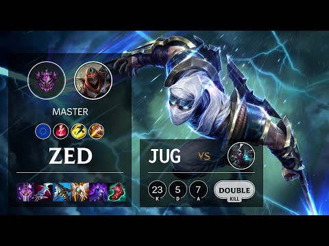 Zed Jungle vs Ekko - EUW Master Patch 11.21