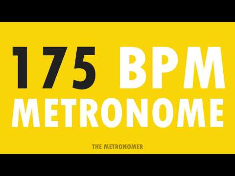 175 BPM Metronome | 15 Minute Metronome Practice