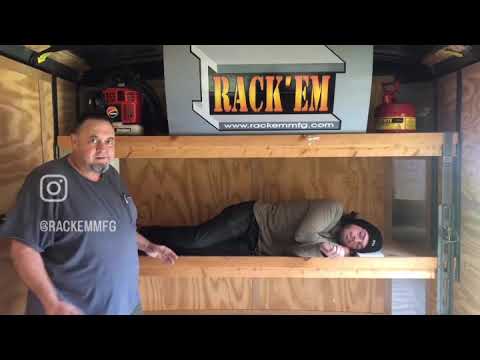 Enclosed Trailer Shelf/Bunk Bed Kit: for ALL Your Hardworking Equipment!