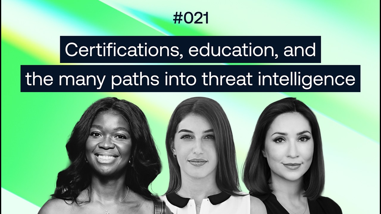 Certifications, education, and the many paths into threat intelligence