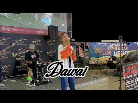 Dawai - Fadhilah Intan Cover By ( Dinda Dania & Uniq Band )