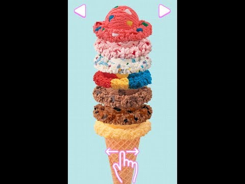 Making ice cream for toddler Video