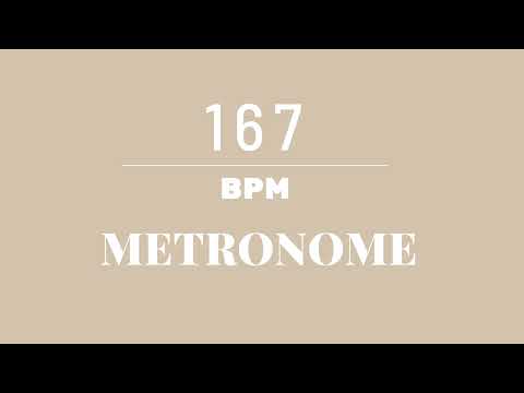 167 BPM Metronome