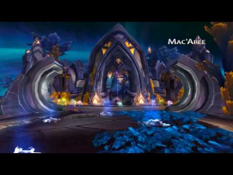 World Of Warcraft - Mac'Aree -  Zone Preview