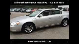 preview picture of video 'Buick Lucerne walkaround Youtube Used Cars at Benson Auto in Franklin NH'