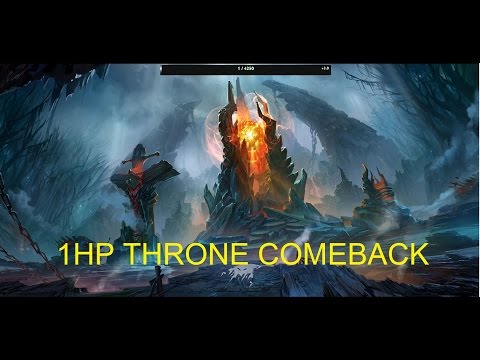 DOTA 2: 1HP Ancient Comeback!