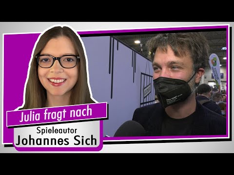 SPIEL 2021 - JOHANNES SICH im Interview - Micro Macro Crime City Autor - Spiel doch mal!