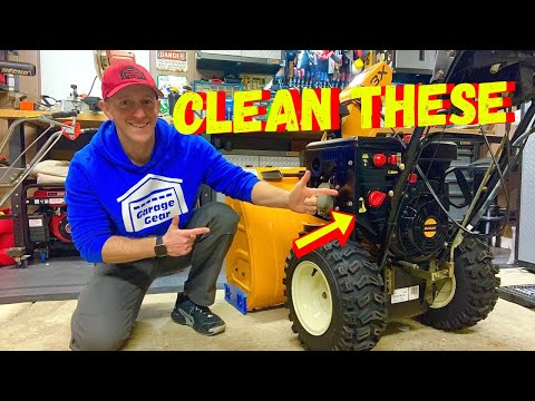 THE MOST "EFFECTIVE" WAY TO FIX A SNOWBLOWER THAT ONLY RUNS ON CHOKE (Stabilized Fuel Problem?)