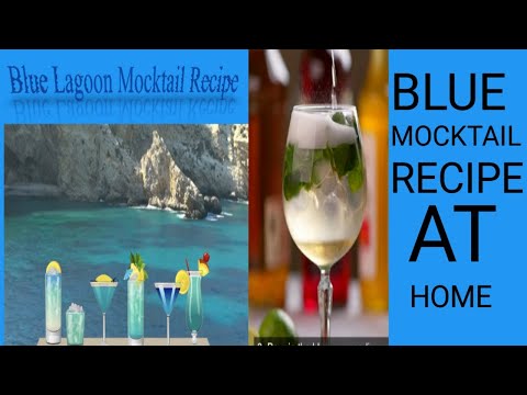 How To Make Blue Lagoon Mocktail Recipe | Summer Special Drink | Refreshing Logoon | Blue Lamonade