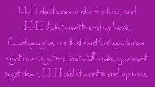 Cher Lloyd - End Up Here (Lyrics)