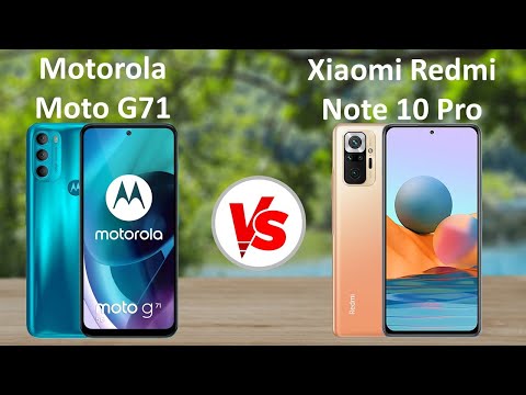 Motorola Moto G71 5G vs Xiaomi Redmi Note 10 Pro