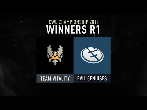 COD CHAMPS - VITALITY VS EVIL GENIUSES - WINNERS R1 - #CWLChampsLVP