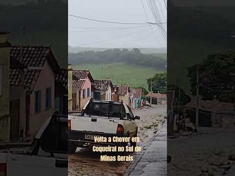 Volta a Chover em Coqueiral no Sul de Minas Gerais