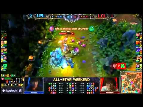 Shy Debonair Jayce Extreme Domination Highlights @ LoL Shanghai Allstars 2013 MUST SEE