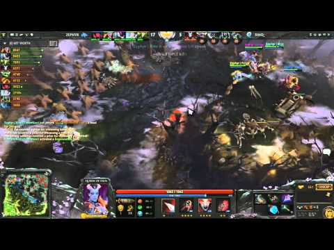 Zephyr vs 5InQ Game 1 - Nexon Sponsorship League DOTA 2 - Capitalist & CV
