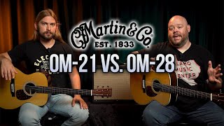 Video thumbnail for Martin OM-21 vs. OM-28 | What's The Difference? by Alamo Music Center